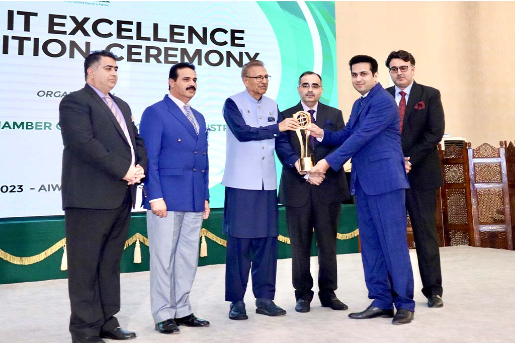 Jazib Zaman and TechAbout Presidential IT Award recognition
